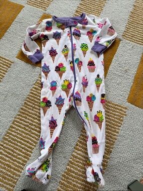 Hatley cotton ice cream sleeper size 3-6m